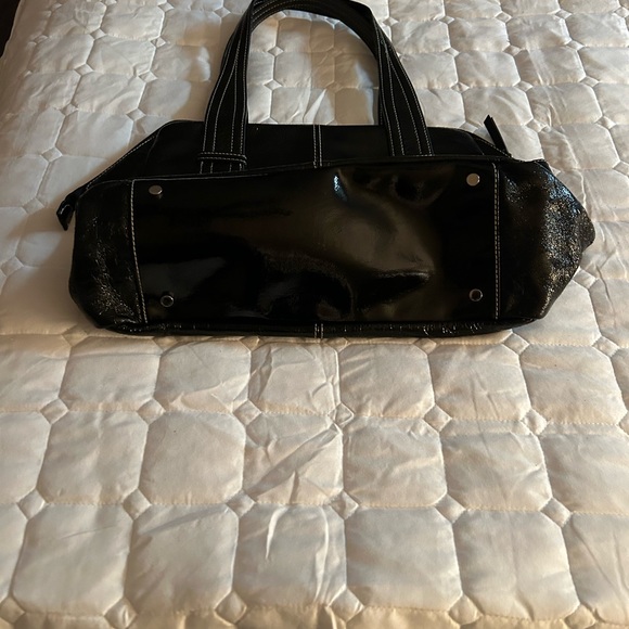 Casual Corner Genuine leather black purse - Picture 3 of 12